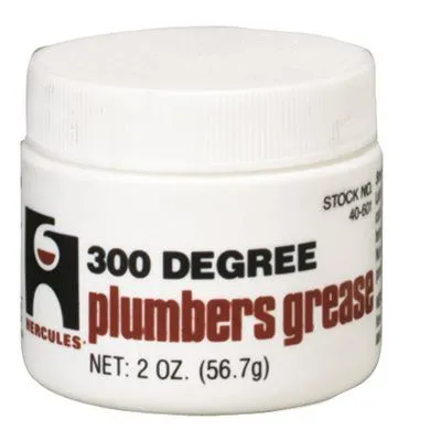 300 Degree Plumbers Grease Stem Lubricant 2 Oz.