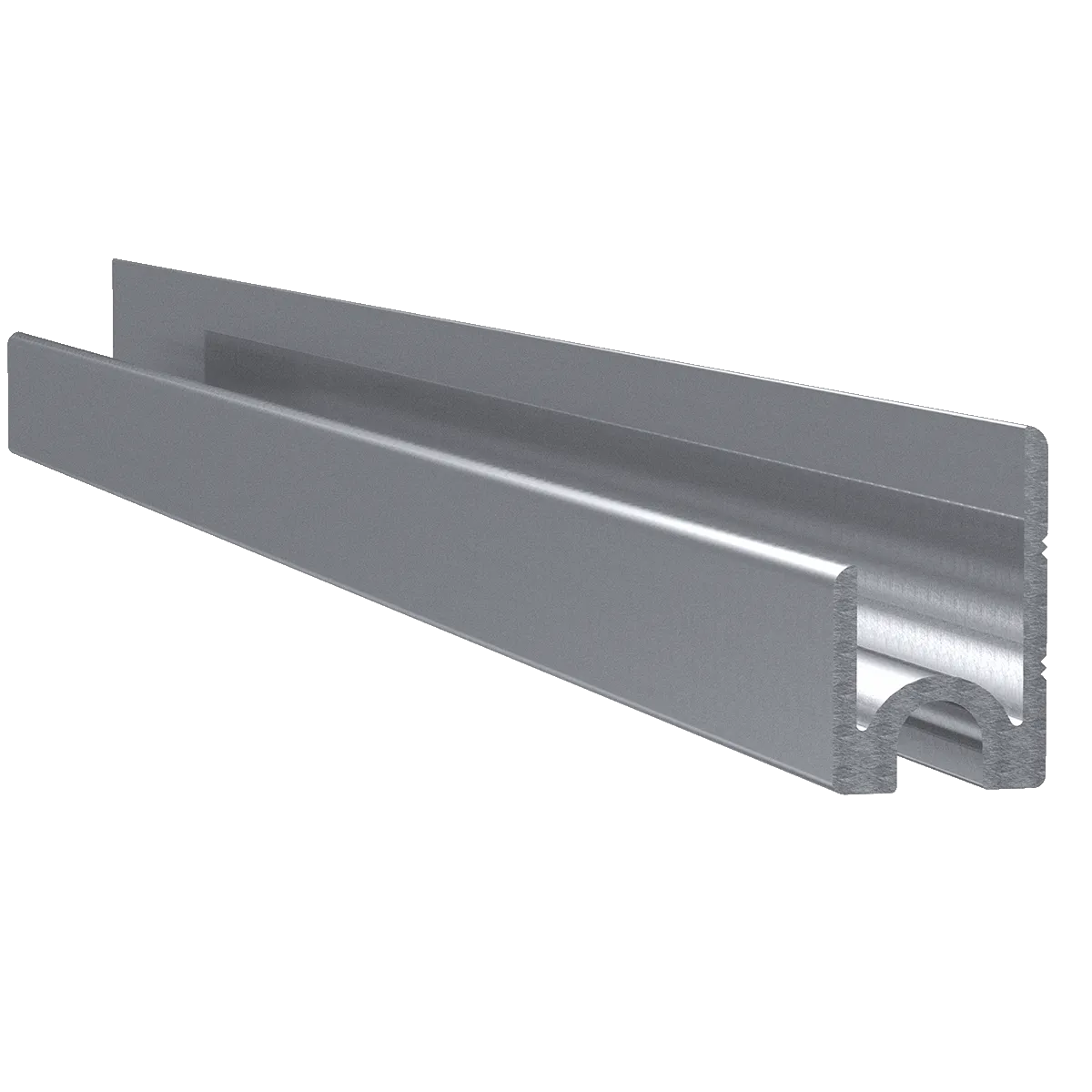 3/8" Aluminum Groove, 10 Feet Length