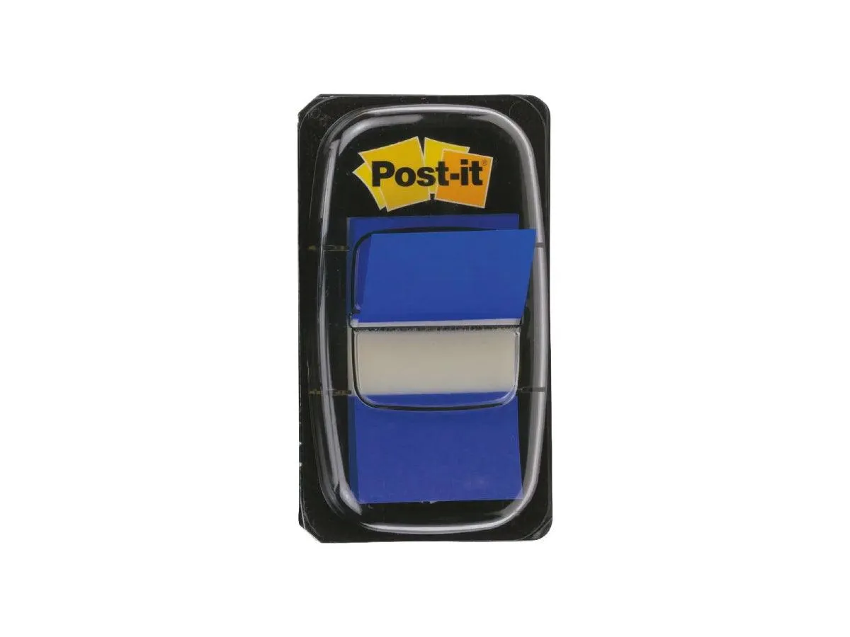 3M Post-it Flags Blue 680-2 25mmx43mm 50 flags/dispenser