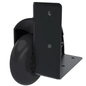 3" Black Corner Caster - External Mount