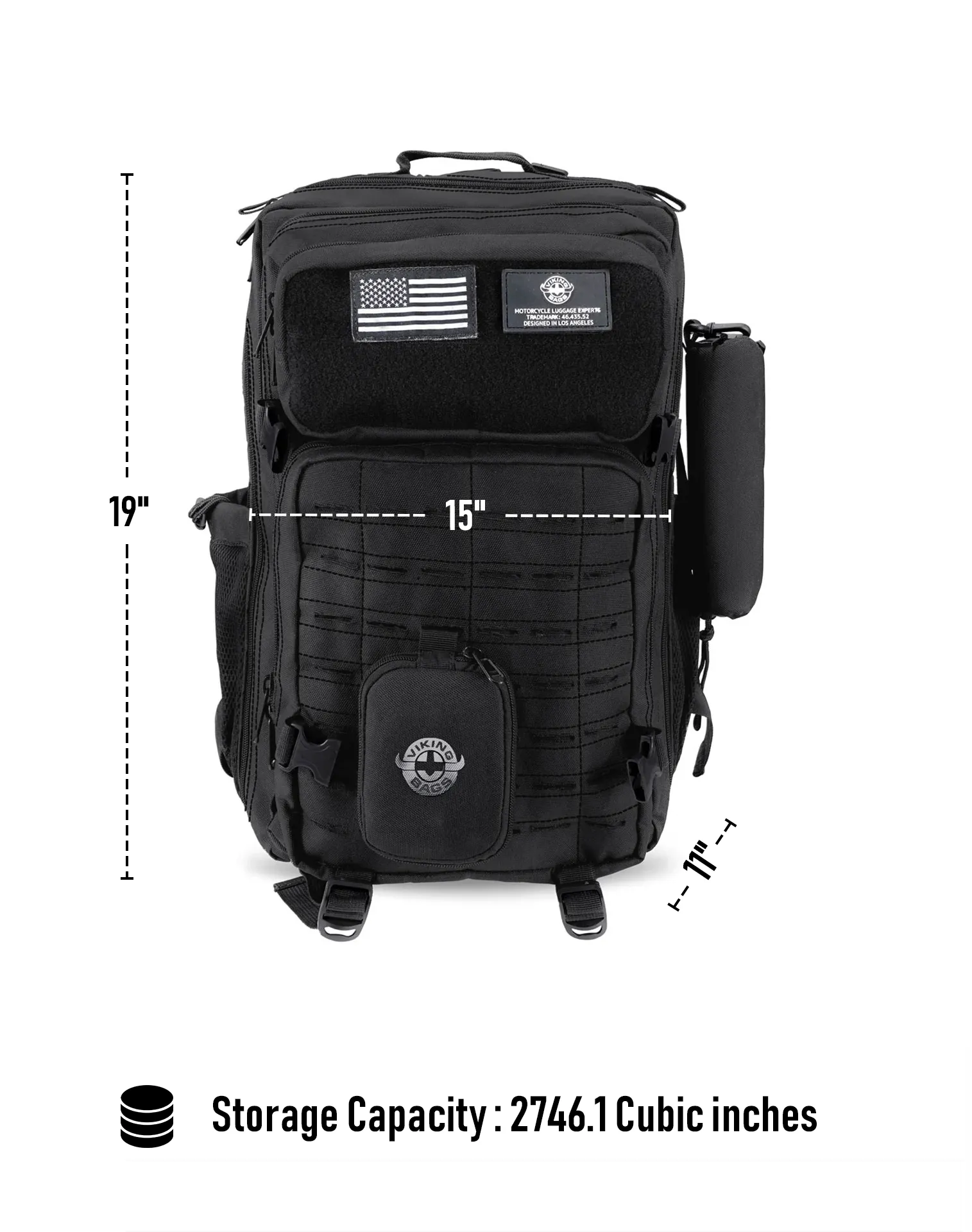 45L -  Tactical XL Kawasaki Motorcycle Backpack