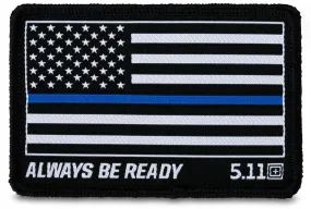 5.11 Tactical Thin Blue Line Woven Patch