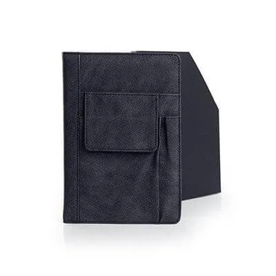 A5 Notebook with Mobile Phone Pouch and Pen Holder