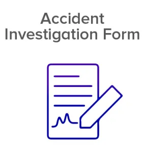 Accident Investigation Form