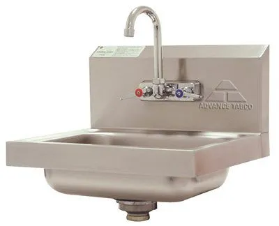 Advance Tabco Stainless Steel Hand Sink With Faucet