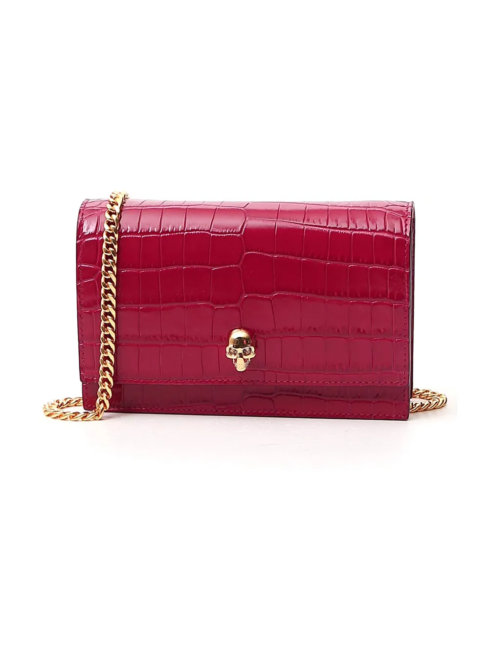 Alexander McQueen Embossed Crossbody Bag