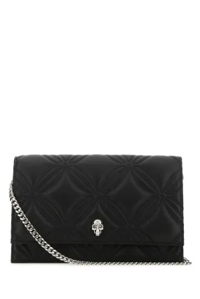 Alexander McQueen Floral Quilted Skull Crossbody Bag