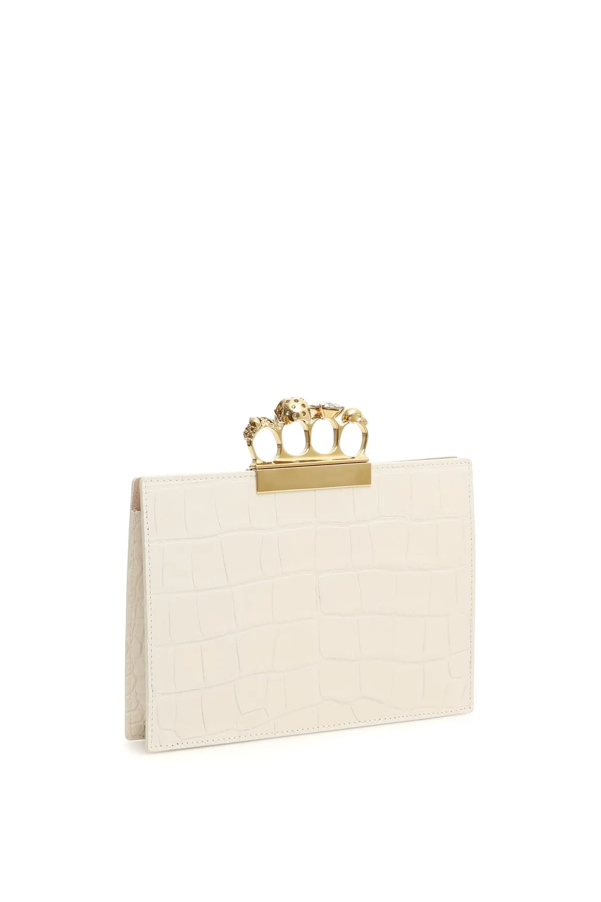 Alexander McQueen Four Rings Clutch Bag