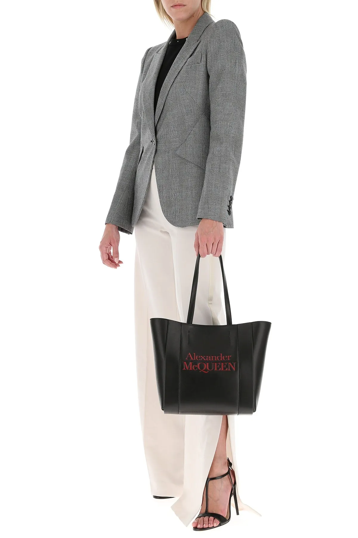 Alexander McQueen Signature Logo Shopper Bag