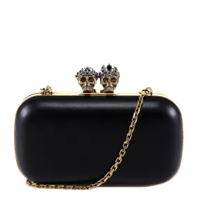 Alexander McQueen Skull Ring Clutch Bag