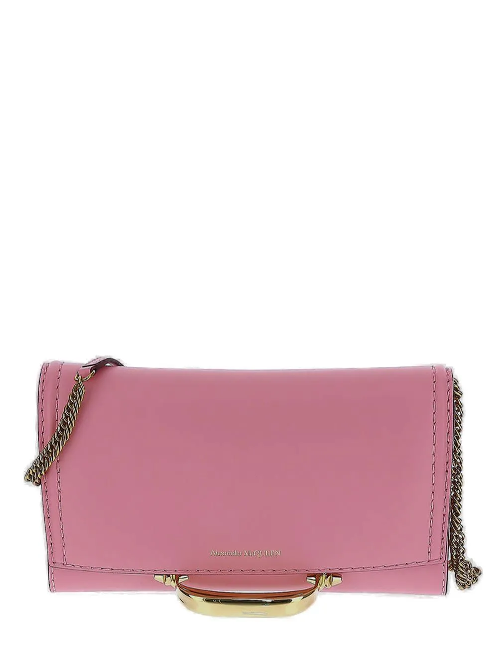 Alexander McQueen The Story Logo Detailed Shoulder Bag