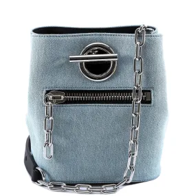 Alexander Wang Denim Riot Crossbody Bag