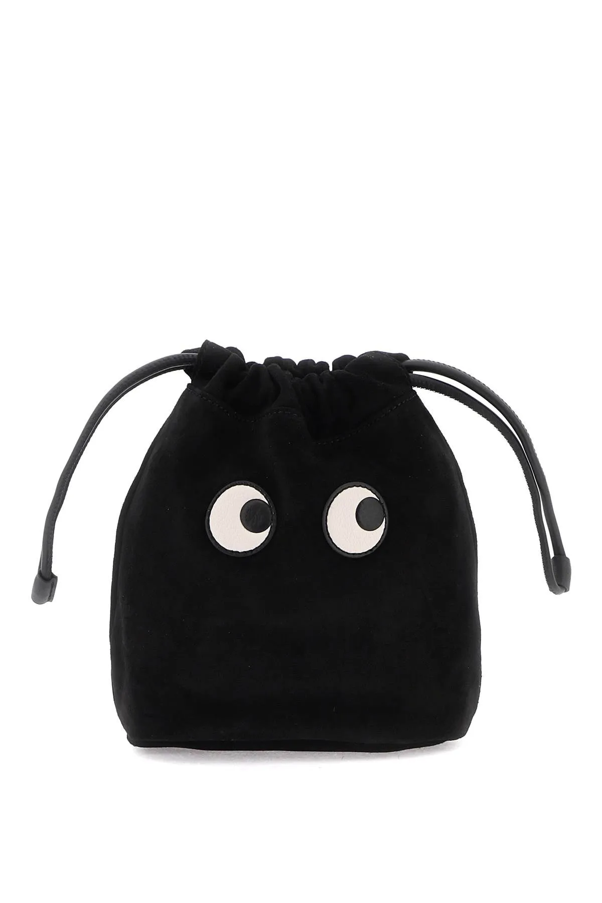 Anya hindmarch eyes drawstring pouch