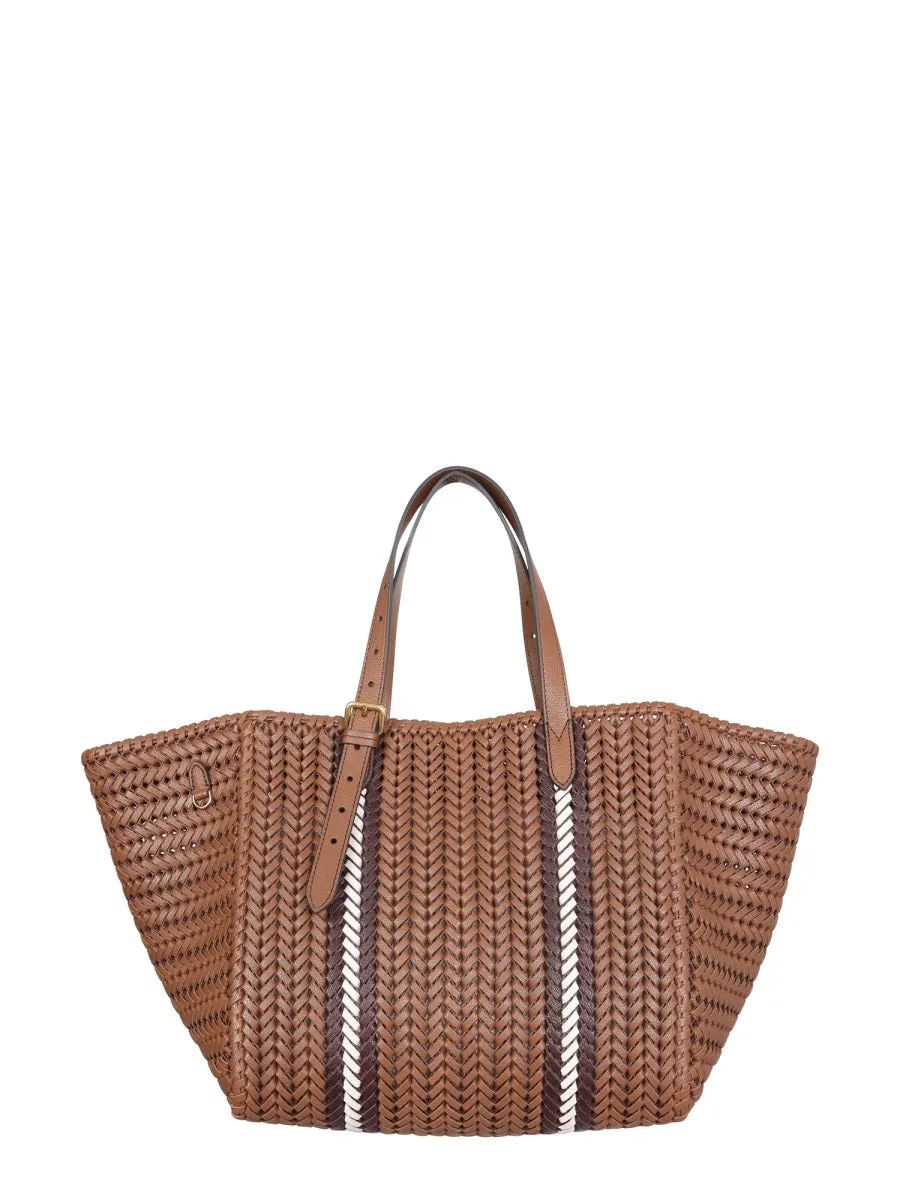 Anya Hindmarch Neeson Woven Tote Bag