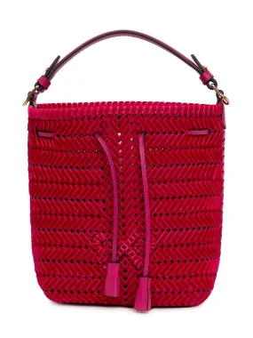 Anya Hindmarch Weave Drawstring Bucket Bag