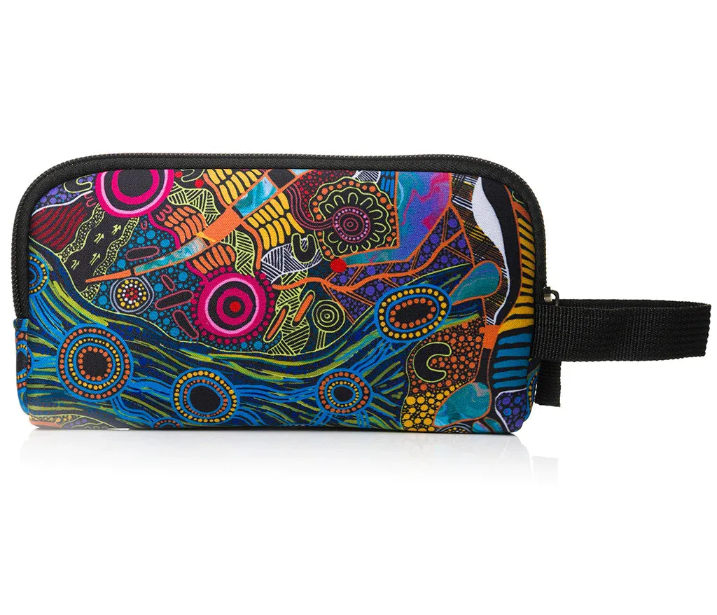 Artists Neoprene Printed Pencil Phone Makeup Case