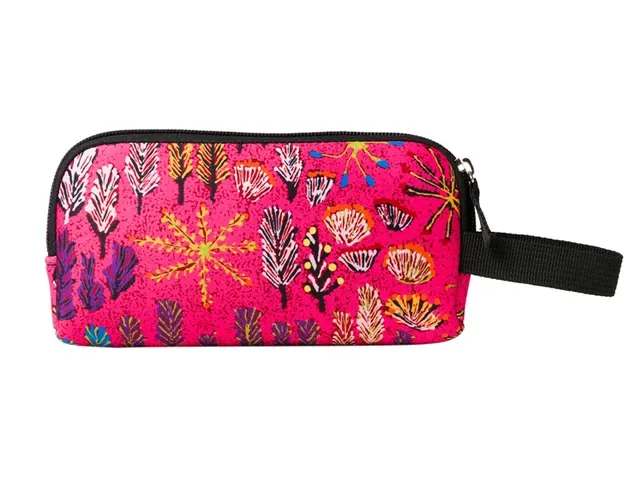 Artists Neoprene Printed Pencil Phone Makeup Case