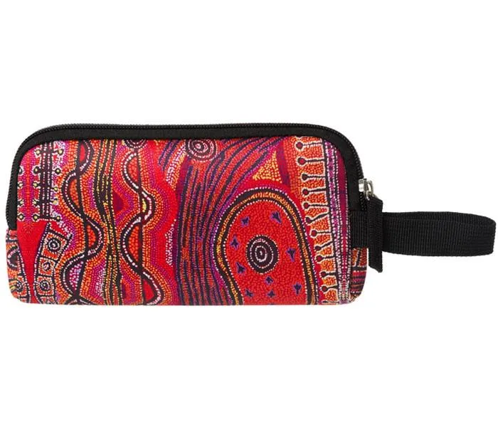 Artists Neoprene Printed Pencil Phone Makeup Case