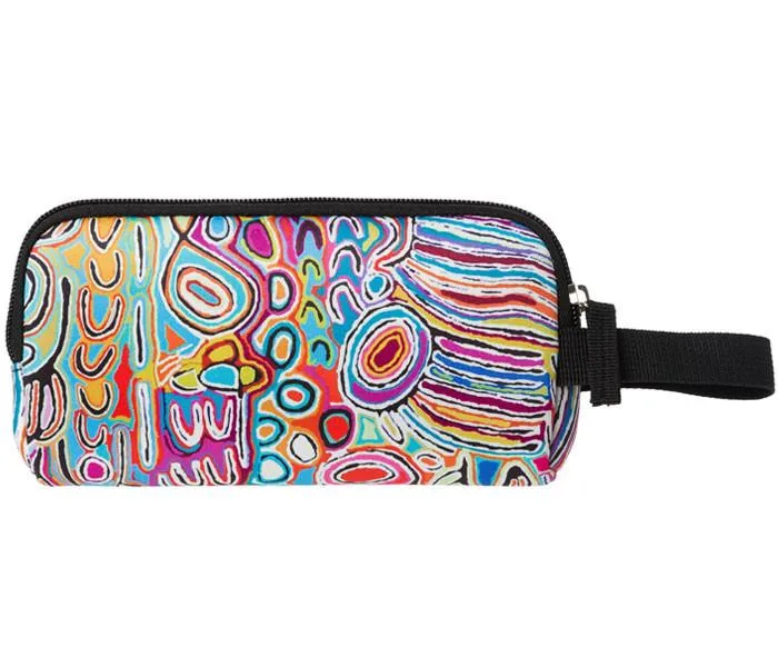 Artists Neoprene Printed Pencil Phone Makeup Case