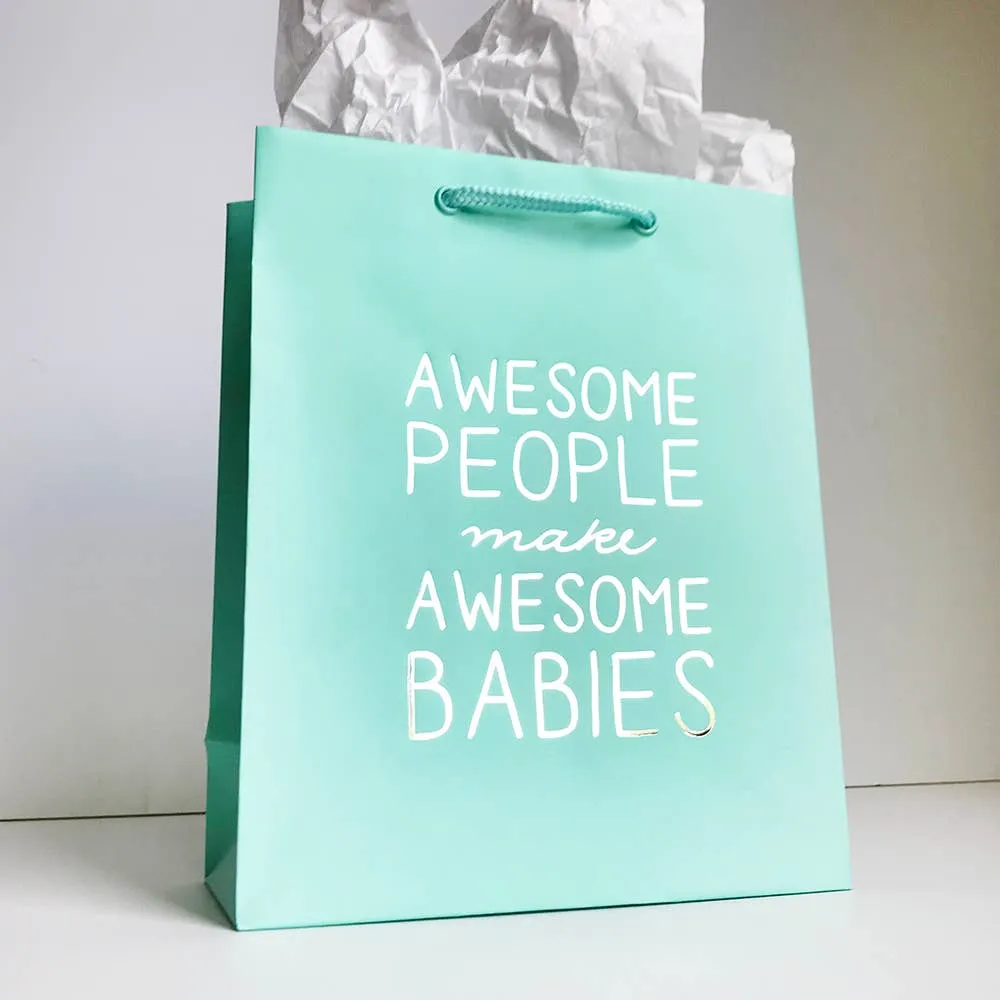 Awesome People Make Awesome Babies Gift Bag