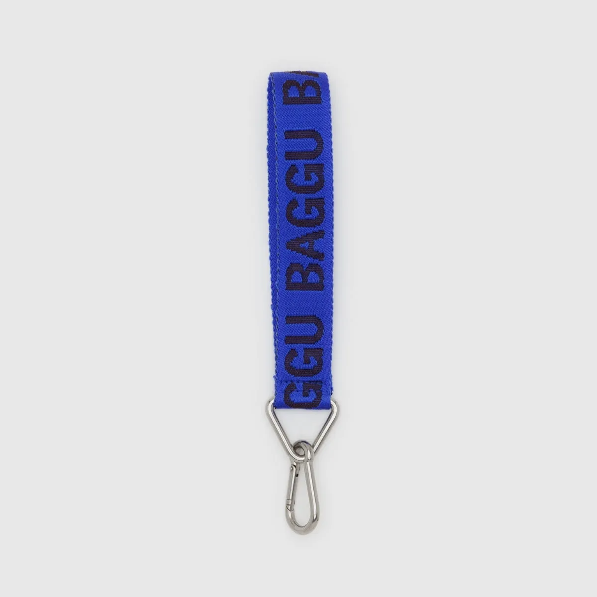 Baggu Logo Keychain in Cobalt