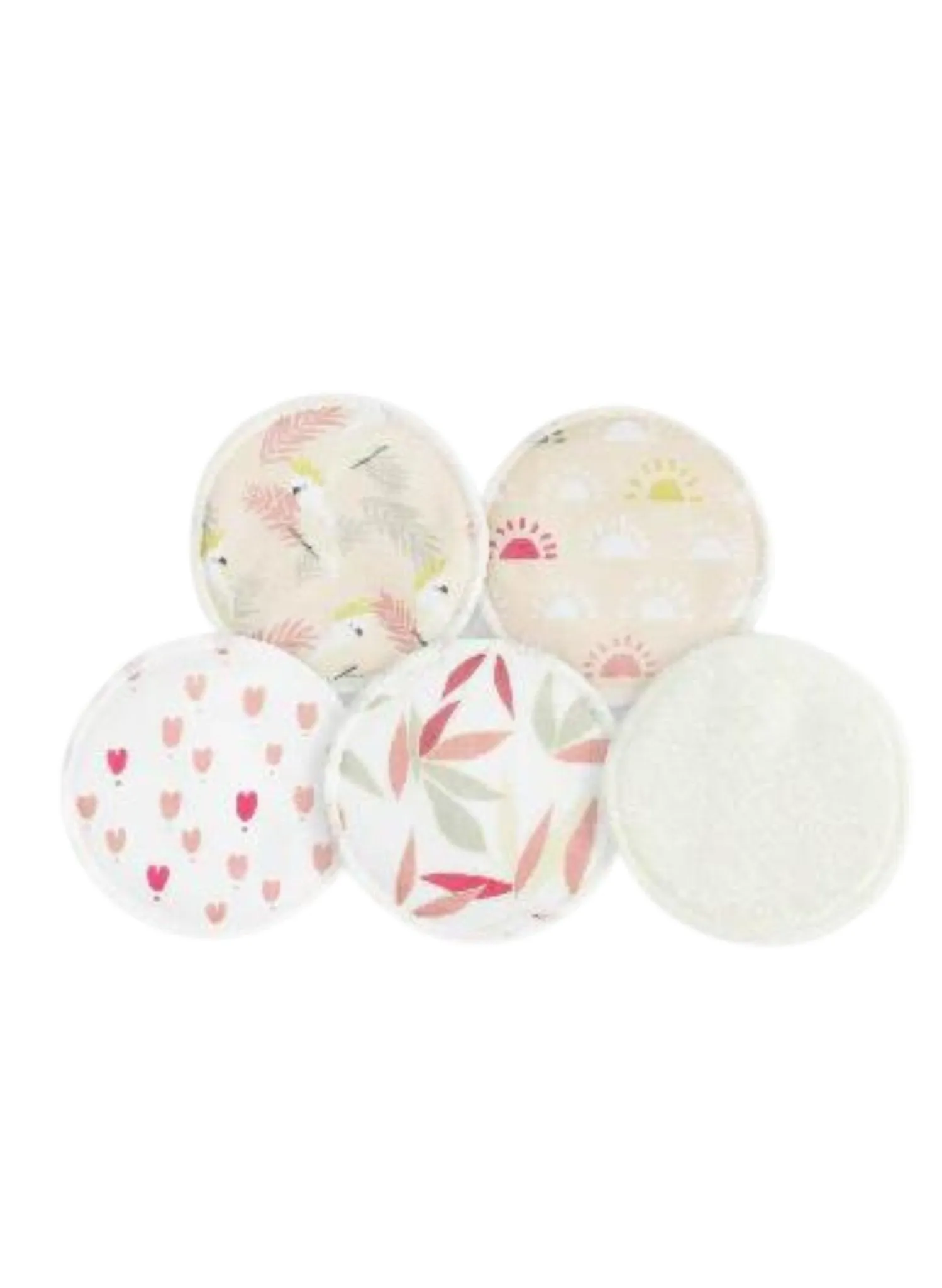 Bamboo Terry Reusable Nursing Pads (4 PAIRS)