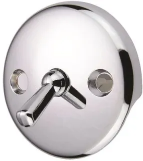 Bath Drain With Trip Lever Face Plate