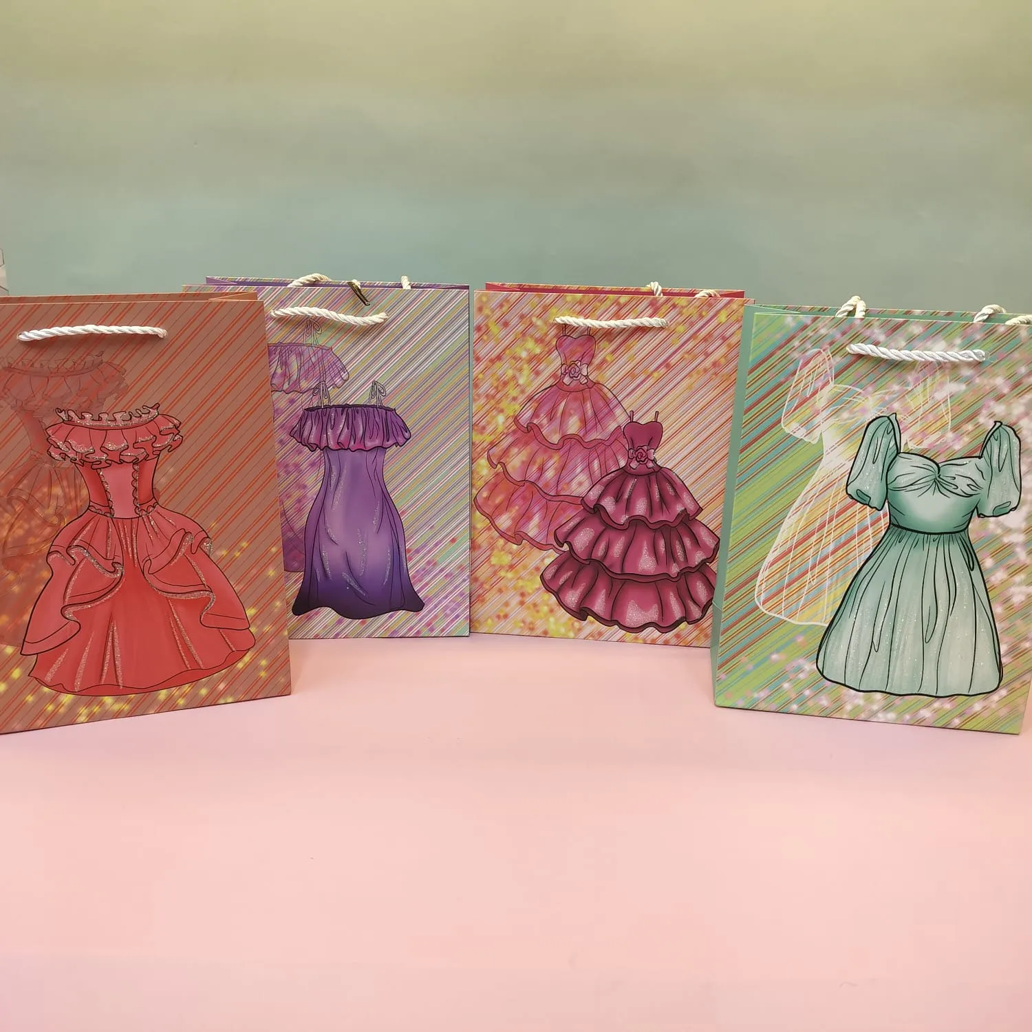 Beautiful Dress Gift Paper Bags