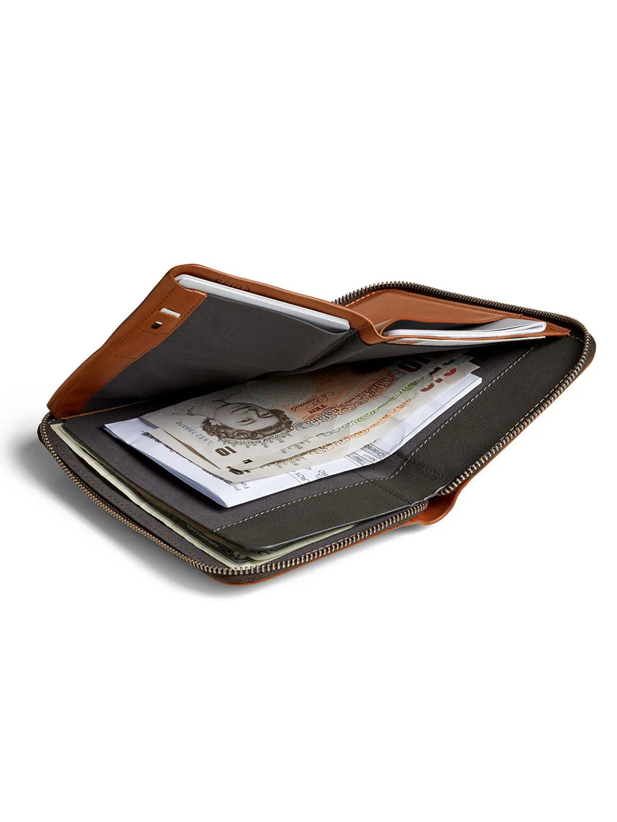 Bellroy Travel Folio Caramel