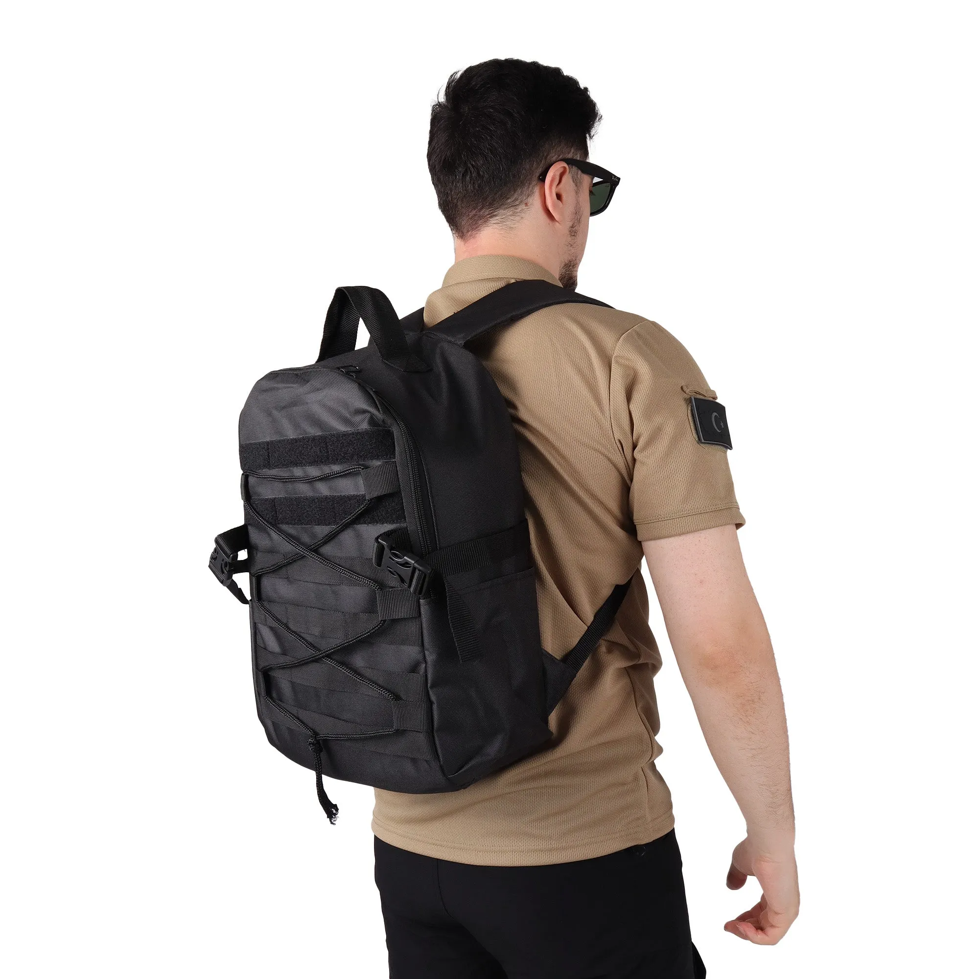 Black Tactical ERA Model Daily Backpack - 25 Litre Bag