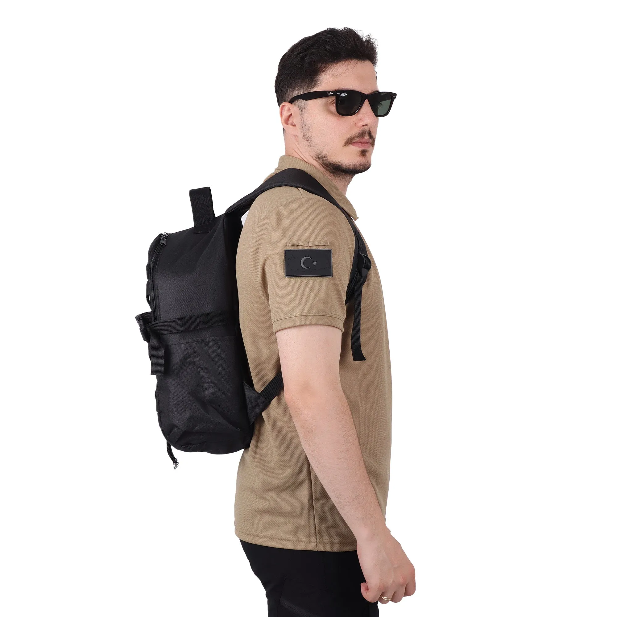 Black Tactical ERA Model Daily Backpack - 25 Litre Bag