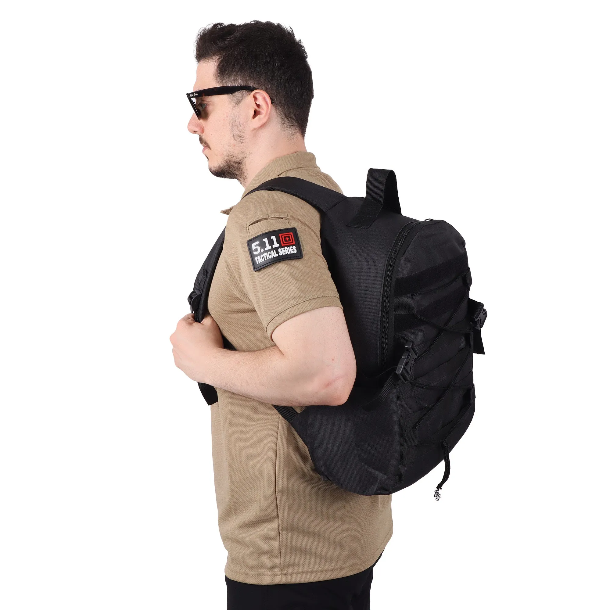 Black Tactical ERA Model Daily Backpack - 25 Litre Bag