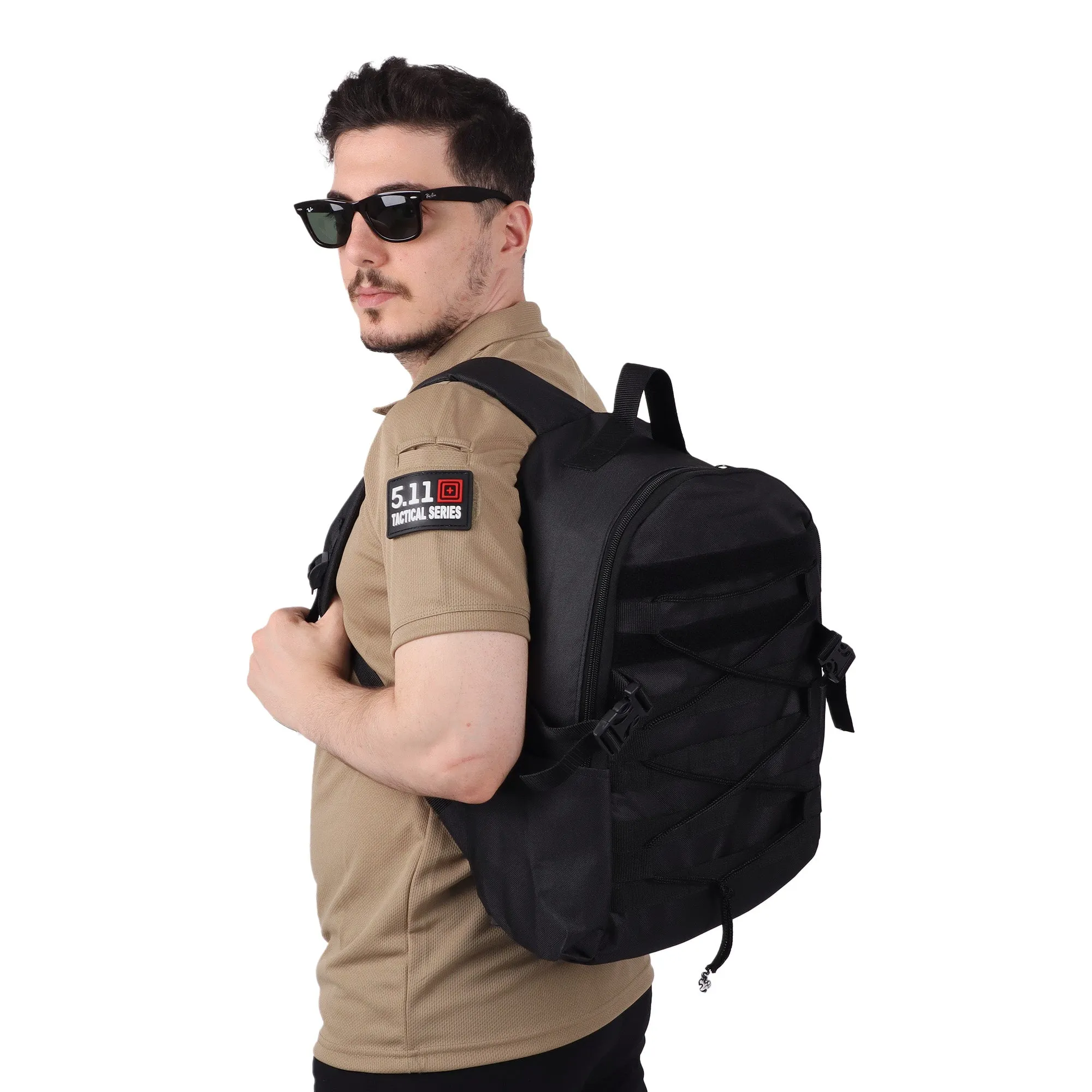 Black Tactical ERA Model Daily Backpack - 25 Litre Bag