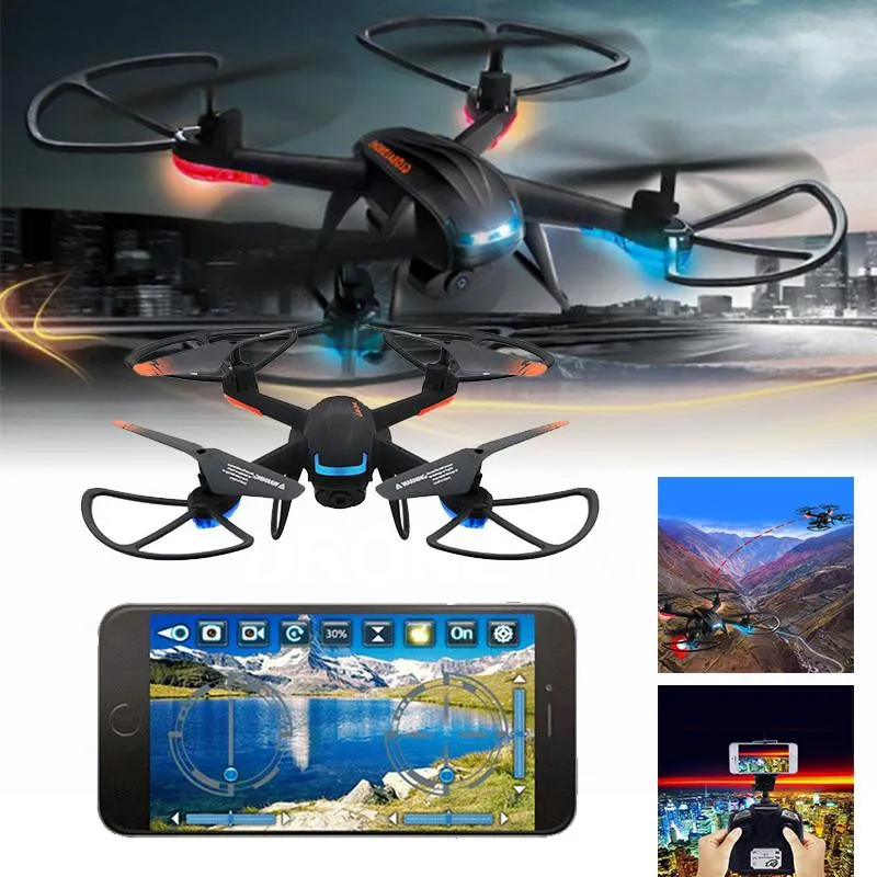 Black with Orange Detail 2.4G Quadcopter Drone with Camera