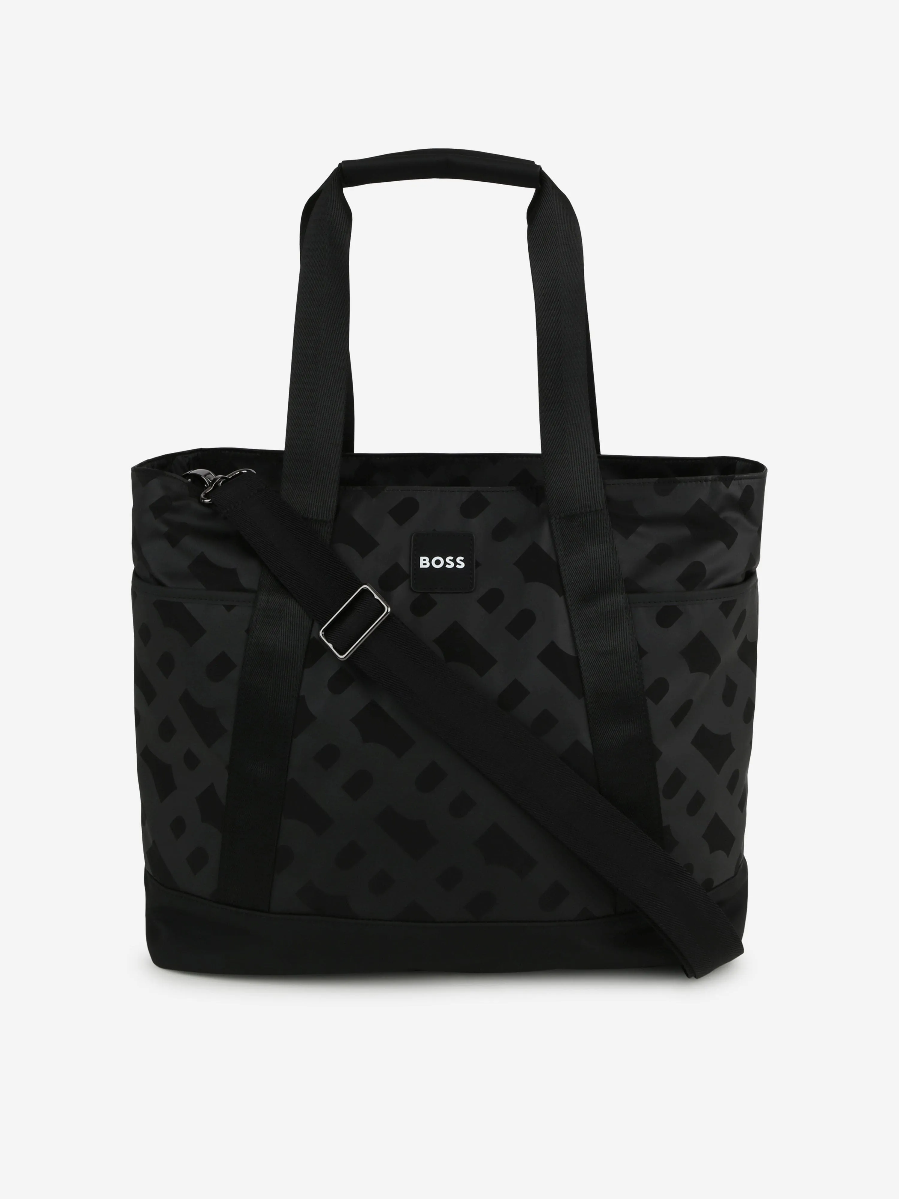 BOSS Baby Monogram Changing Bag in Black (47cm)