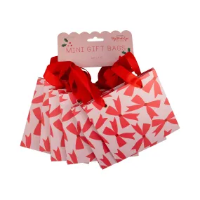 BOWS MINI GIFT BAG SET