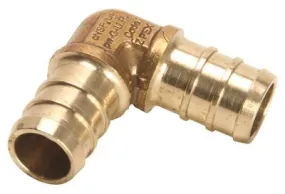 Brass Pex Elbow 1 In. Barb Lead Free