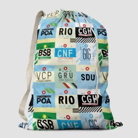 Brazilian Airports - Laundry Bag