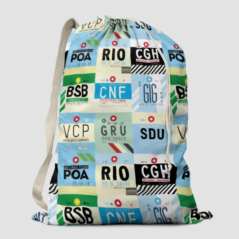 Brazilian Airports - Laundry Bag