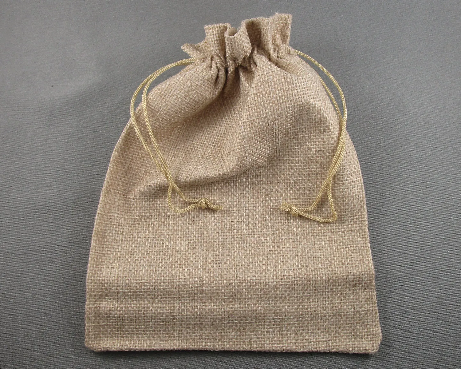 Burlap Bag for Gemstones (Various Sizes)