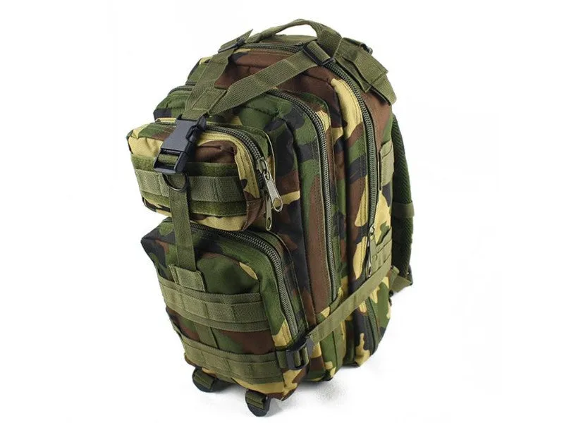 Camping 25L Camouflage Backpack for Outdoor Camping / Hiking / Hunting / Army