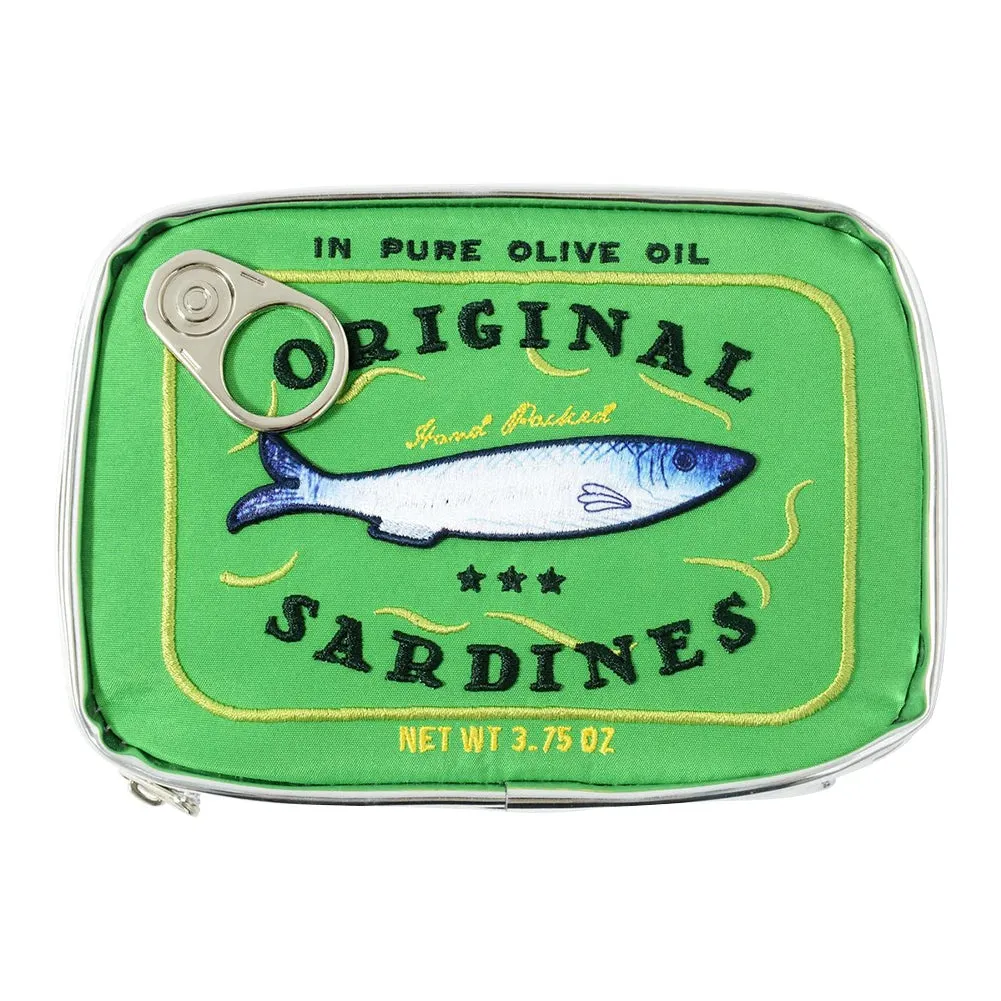 Canned Sardines Women Travel Cosmetic Bag