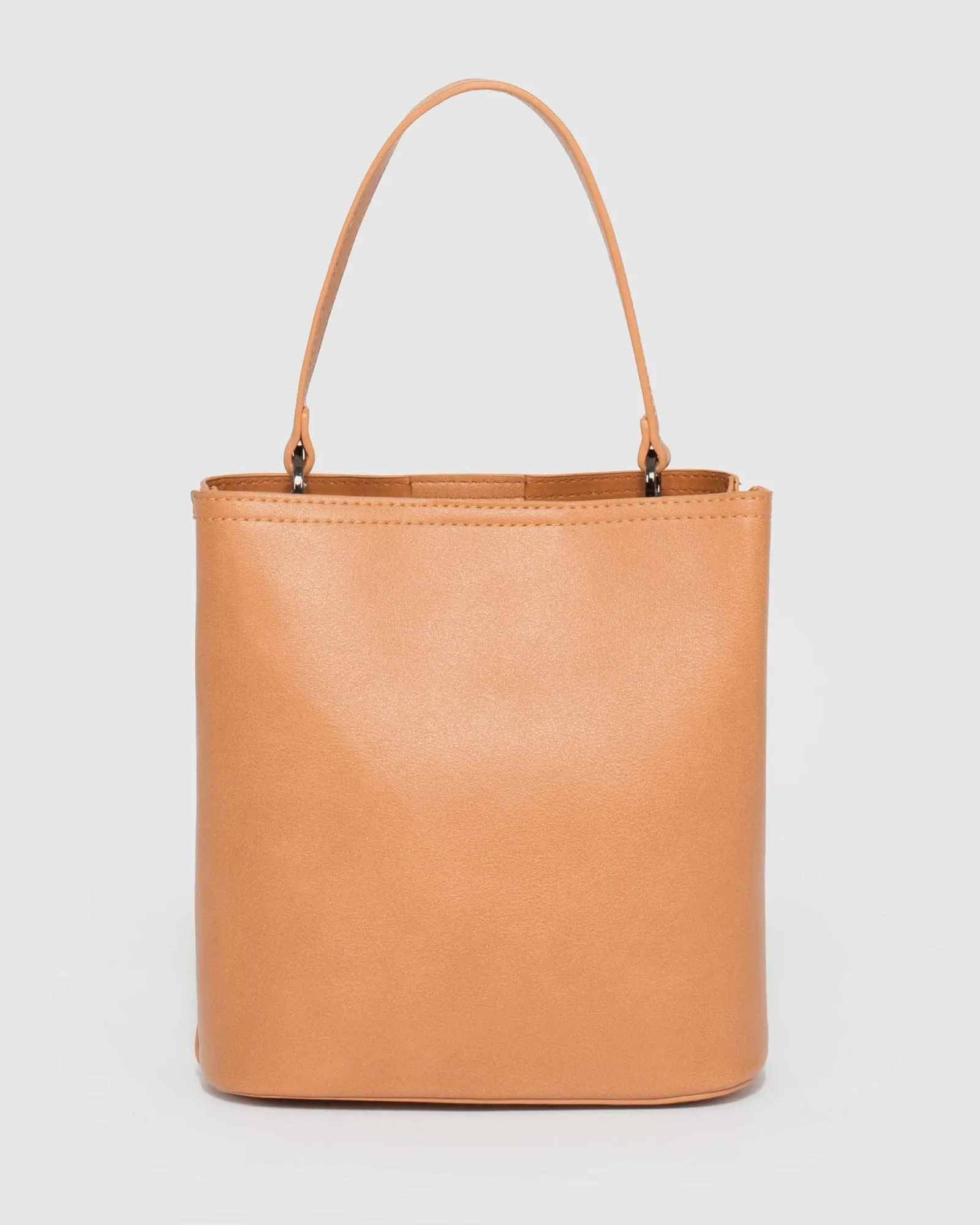 Caramel Melanie Bucket Bag