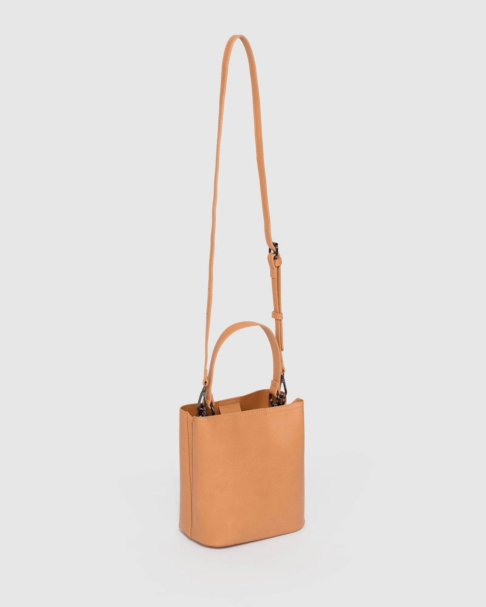 Caramel Melanie Bucket Bag