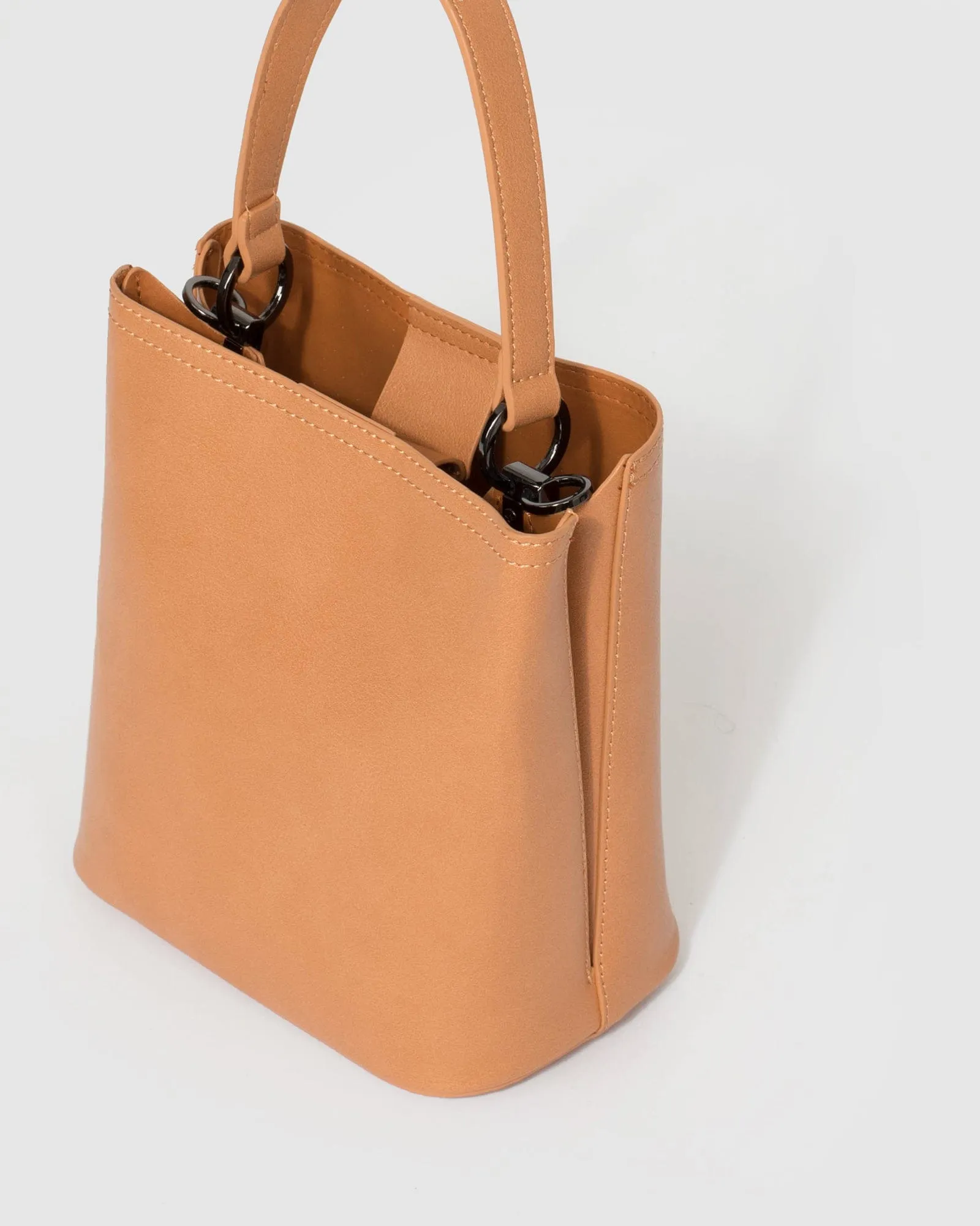 Caramel Melanie Bucket Bag