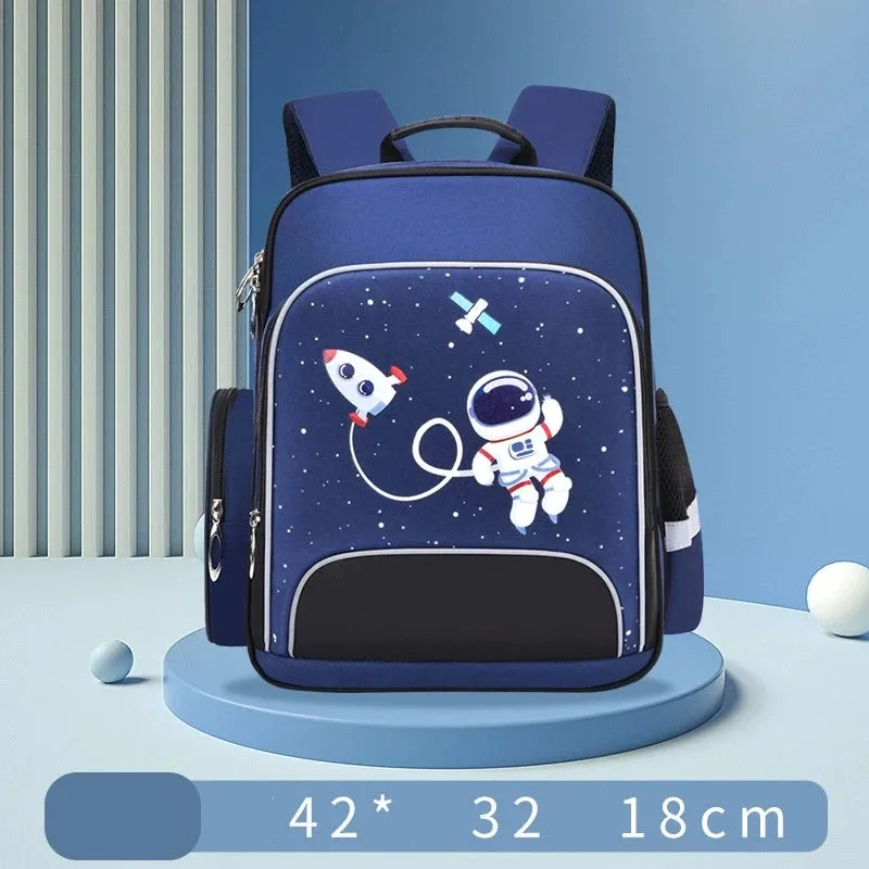 Cartoon Spine Protection Backpack for Primary School Students - Back to School Collection