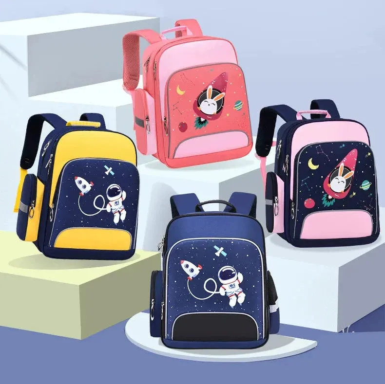 Cartoon Spine Protection Backpack for Primary School Students - Back to School Collection