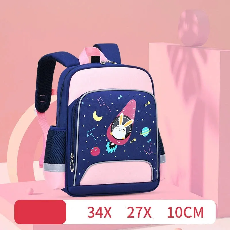 Cartoon Spine Protection Backpack for Primary School Students - Back to School Collection