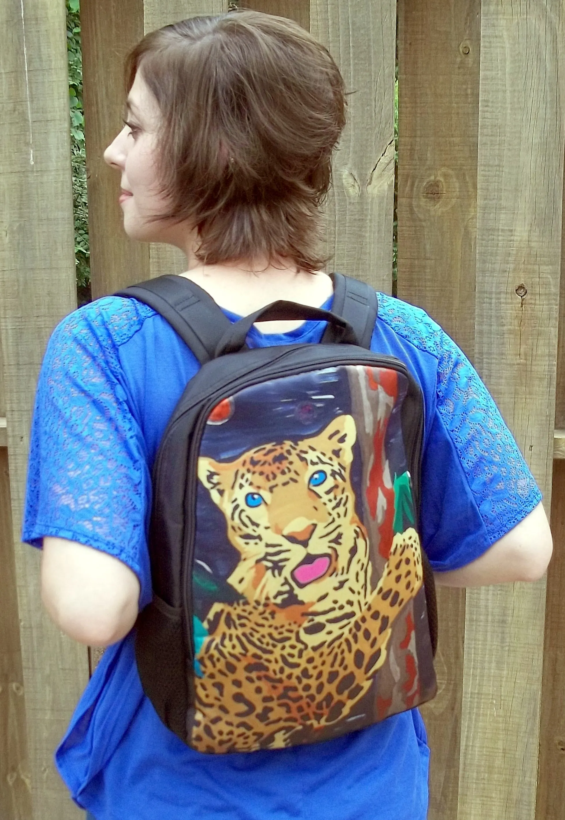 Cat Backpack - Salvador's Reflection