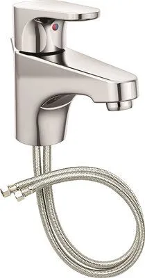 Cfg Edgestone Quick-Install Bathroom Faucet' Single Handle' With 50/50 Waste' Chrome' Lead Free' 1.2 Gpm